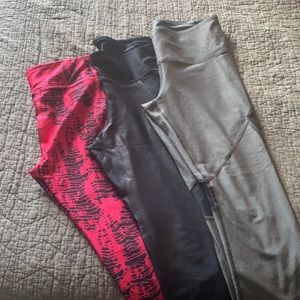 Lot of (3) Under Armor Leggings